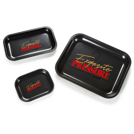 Exquisite Pressure - 3 Piece Rolling Tray Set