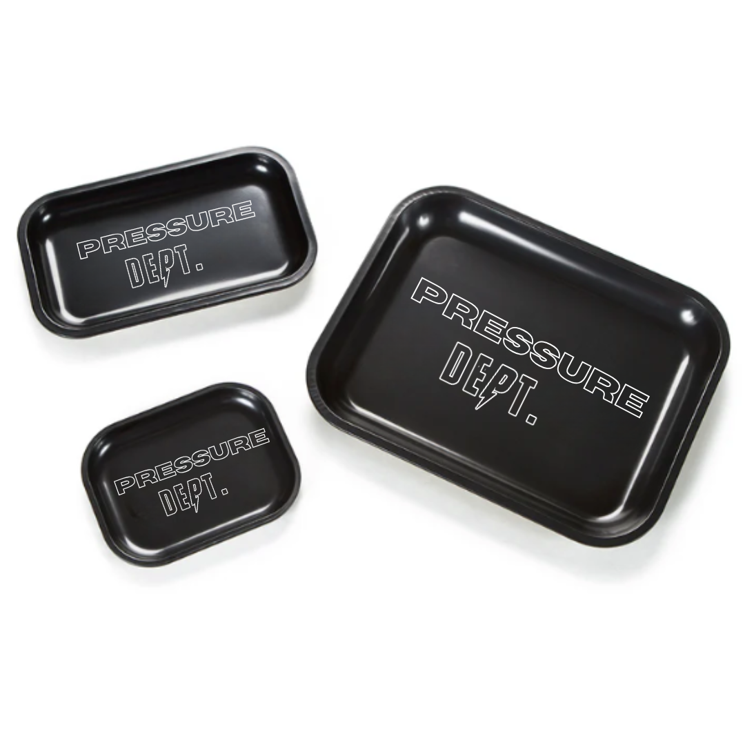 Pressure Dept - 3 Piece Rolling Tray Set